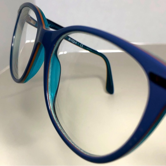 Vogue Eyeglass Frames. Turquoise And Multicolored. Frames Only. - Picture 1 of 10